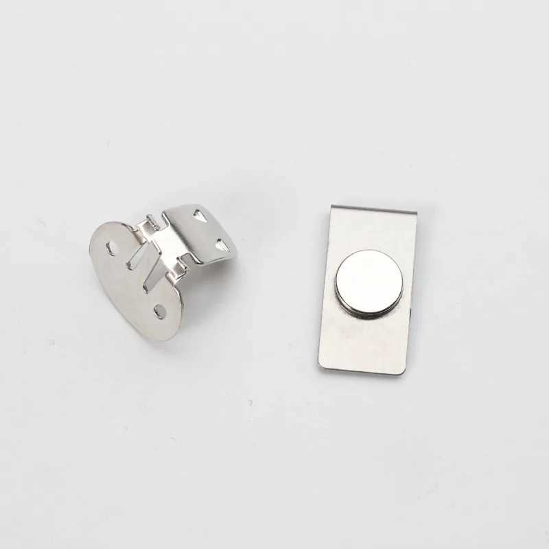 Magnetic invisible tie clip automatically fixed stainless steel metal shirt tie clip creative jewelry mens accessories gift W240914