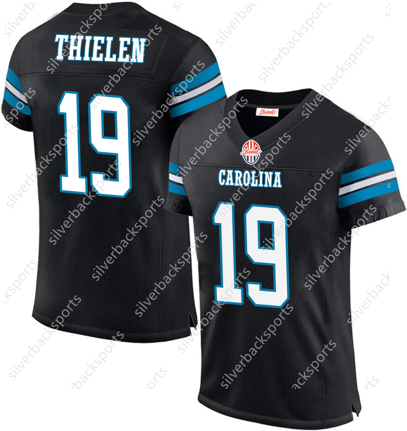 Football Jersey Chuba Hubbard Xavier Legette Jadeveon Clowney Jaycee Horn Adam Thielen Julius Peppers Luke Kuechly Steve Smith Sr. Andy Dalton Ikem Ek