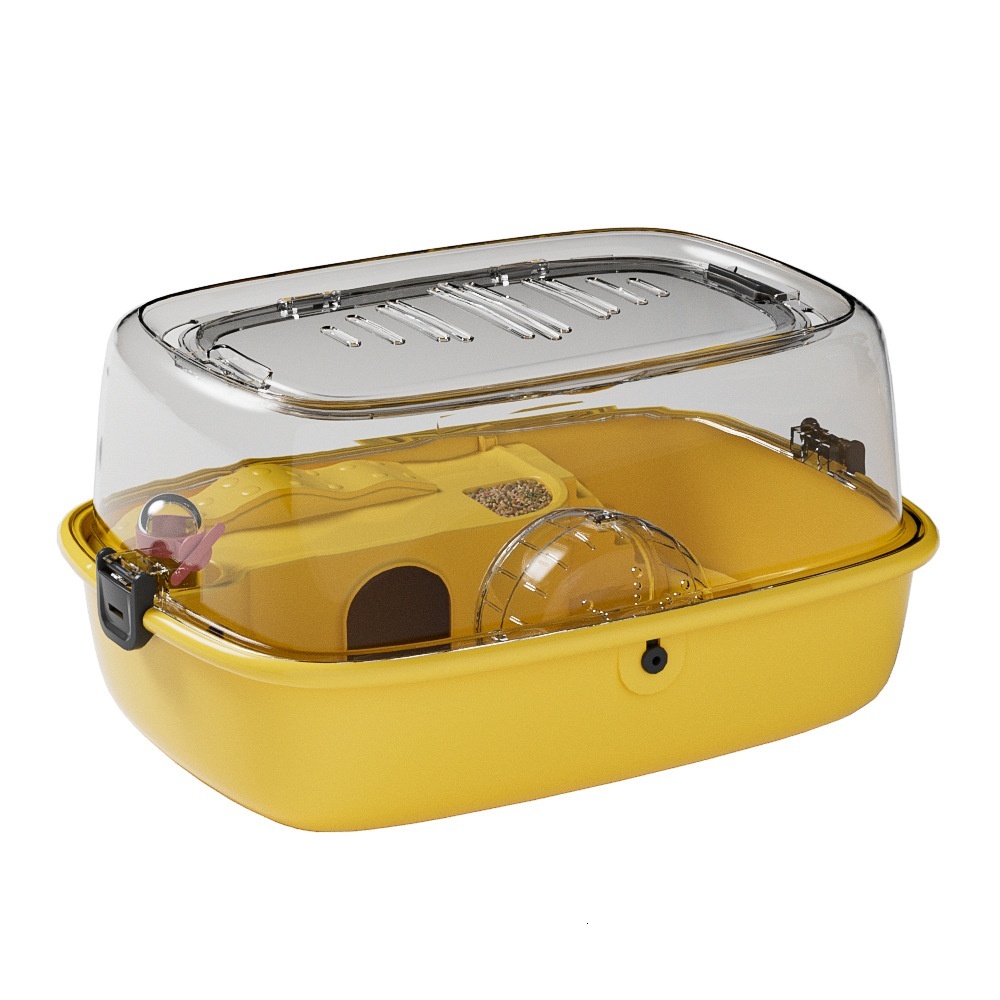 Pet Supplies Pet hamster nest acrylic skylight open hamster box complete set of small animal activity climbing toy hamster cage accessories