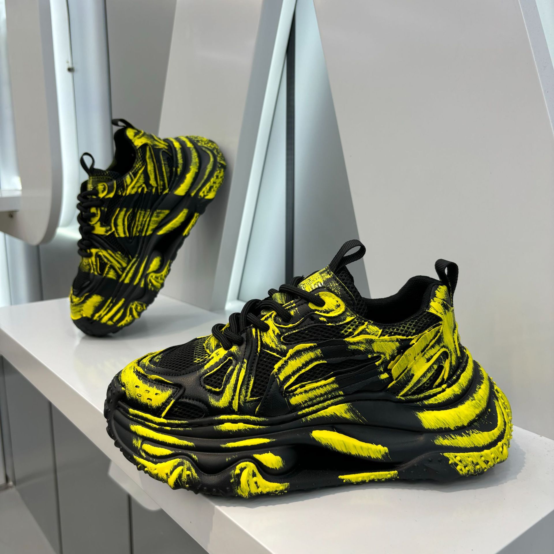 Ddmybear Autumn, New Models Increased Height Inside, Dad's With Thick Soles, Sports And Leisure Trends, Versatile Student Board Shoes Chinese Bra