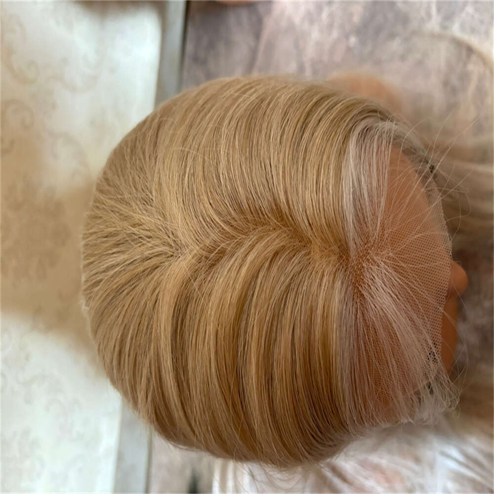 Ash Blonde Japanese Synthetic Fiber Platinum Highlight Lace Front Wig Soft Silky Ombre Human Hair Blended Wearing Everyday