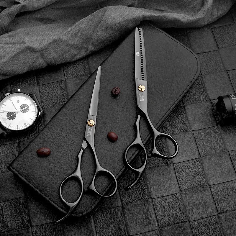 Hair Scissors Professional Hairdressing Scissors Set Barber Scissors Thinning Shears Hair Cutting Tool Hairdresser Scissors 240905
