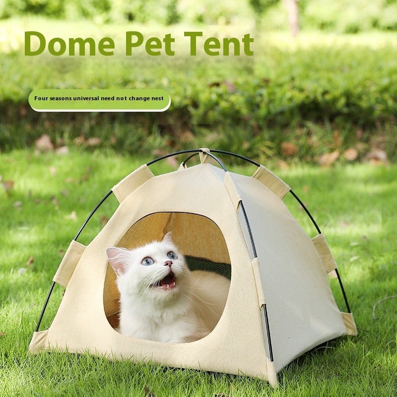 Nest four Seasons universal house pet cat nest Petdog nest summer cool nest autumn and winter warm pet tent tent style cat and dog universal