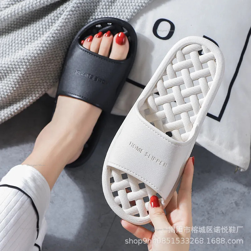 Style Non Japanese Slip Home Hotel Slippers, Women's Bathroom, Indoor Winter Shower, Water Leakage, Quick Drying Toilet Shoes pers,