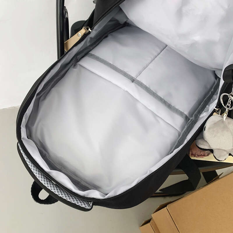 AMZZ Backpack Men's Casual Large Capacity Travel Female Middle High School College Student Backpack 8A