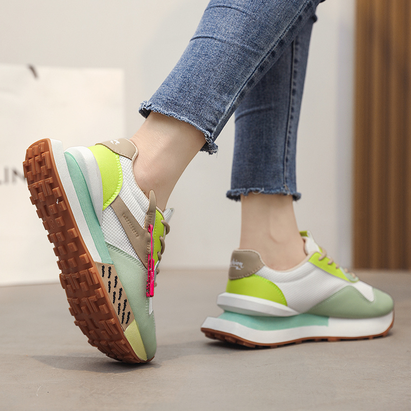 Sneaker Fashion Sport Sneakers Woman Quality Platform Jogging Tennis Female Casual Walking Shoes For Women