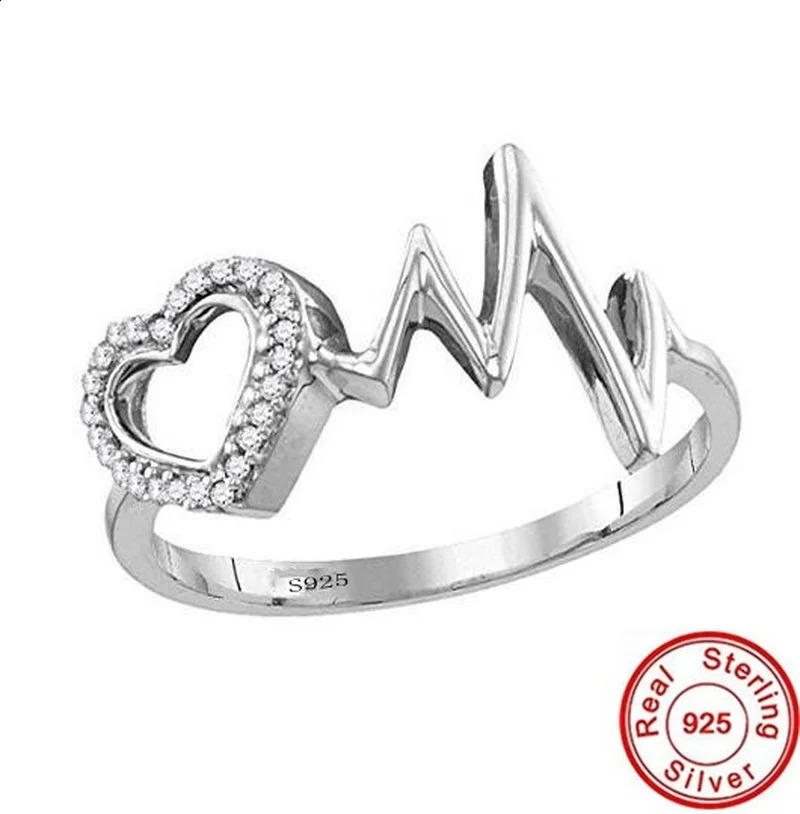 21 Styles Lovers Diamond Ring 100 Real 925 sterling silver Party Wedding band Rings for Women Bridal Promise Engagement Jewelry 240906
