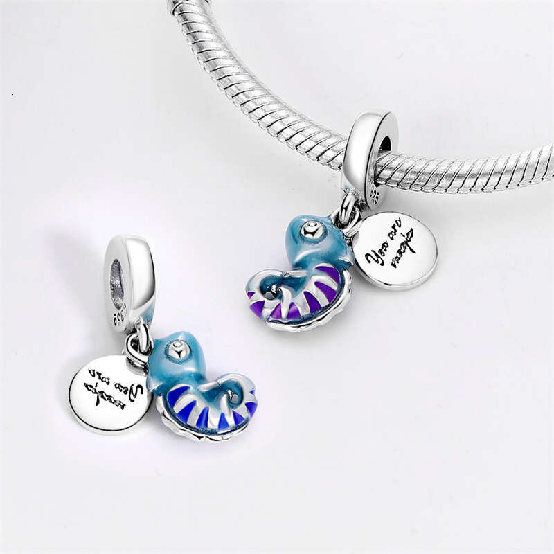925 Sterling Silver Magic Color Chameleon Luminous Series Charm Beads Suitable Fit Charms Bracelet DIY Jewelry Gifts
