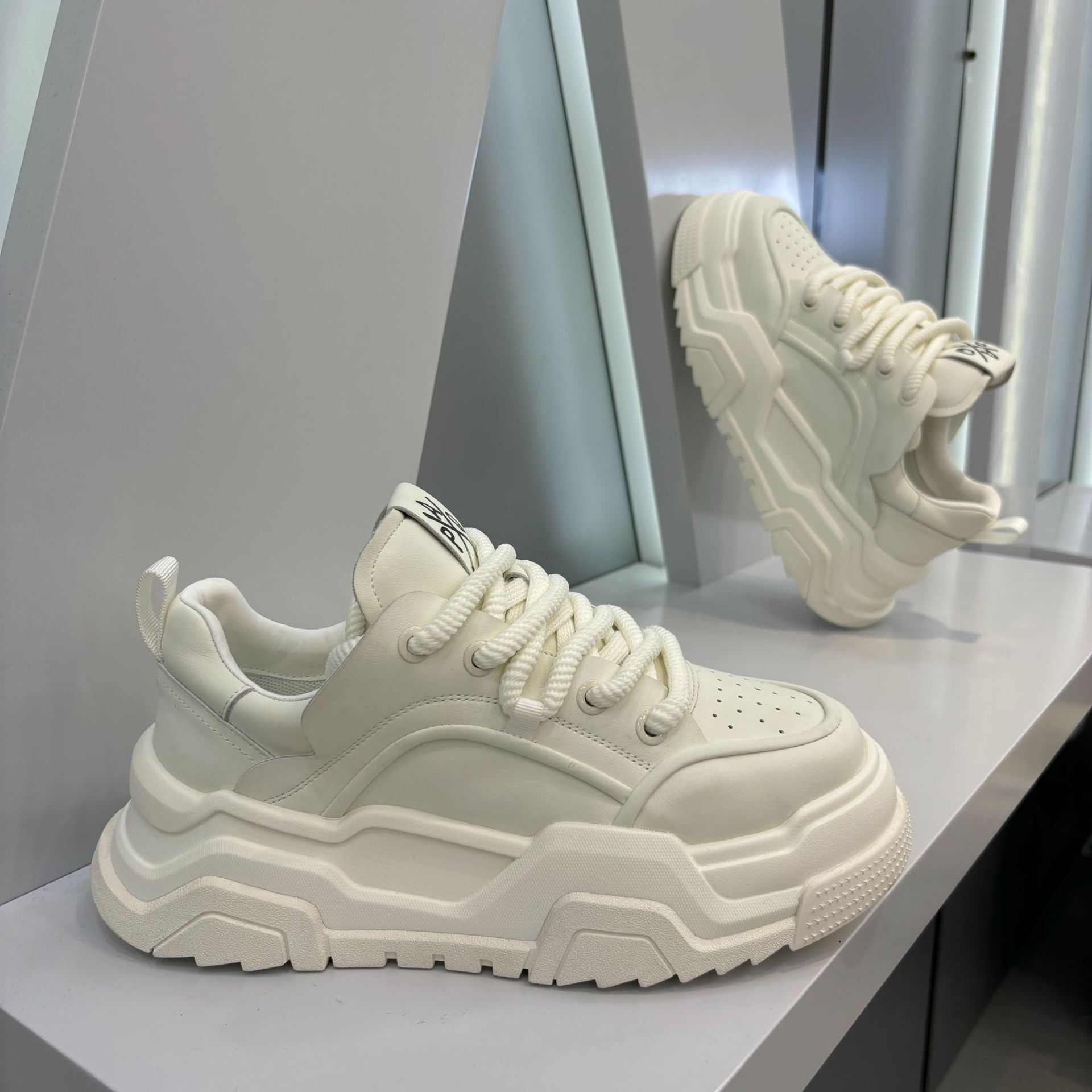 Ddmybear Spirit Young Man Thick Soled Dad 2024 Autumn New Breathable, Comfortable, Fashionable Color Blocked Casual Men's Shoes Chinese Brand Sho