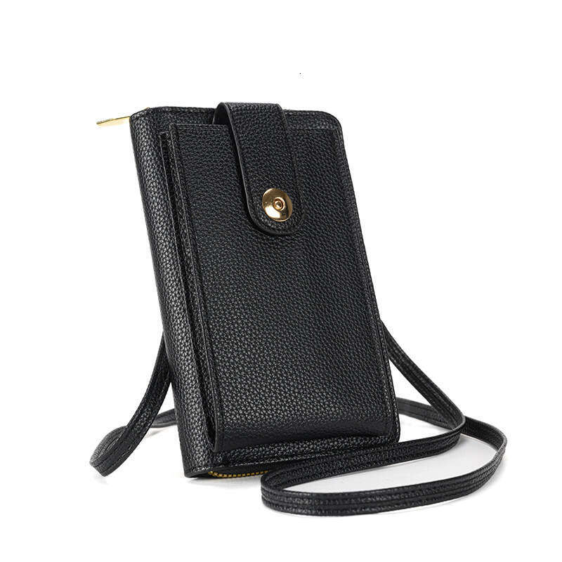 AMZZ 2024 New Mobile Phone Single Shoulder Solid Color Simple Crossbody Small Korean Version Large Capacity Women's Bag