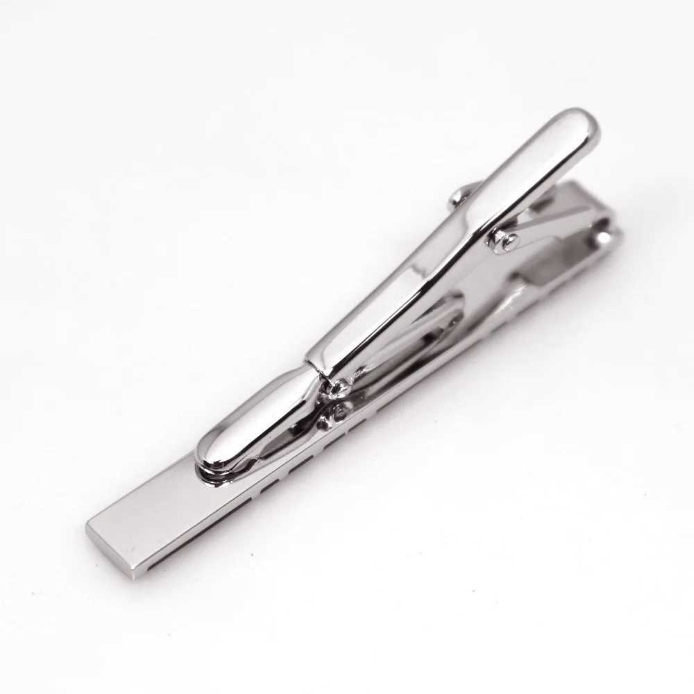 New mens silver tie clip classic mens tie clip alloy tie clip gold collar ring pin crystal business Corbata W240914