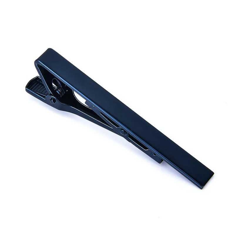 DIY Name Pattern 5.8 * 0.6cm Mens Tie Clip Silver Gold Business Tie Pin Buckle Necklace Customization W240914