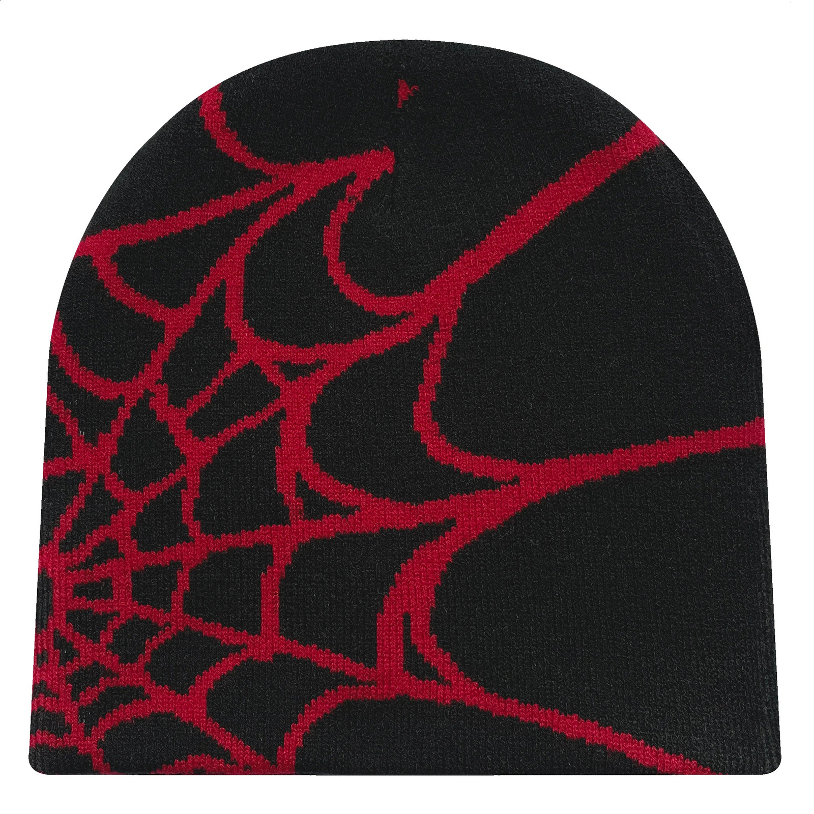 Four Seasons Mens And Womens Universal Y2K Knit Hat Spider Web Riding Outdoor Sports Fashion y240906