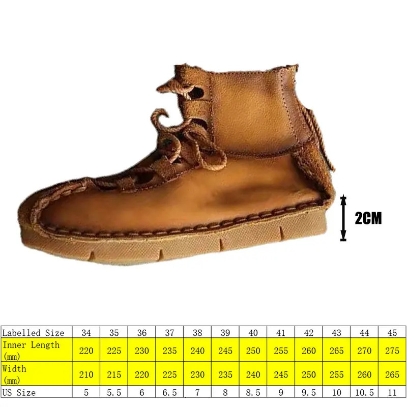 Women's Moccasins 2Cm Natural Genuine Leather Designer Summer Soft Flats Loafers Comfy Ladies Females Retro Fashion Shoes