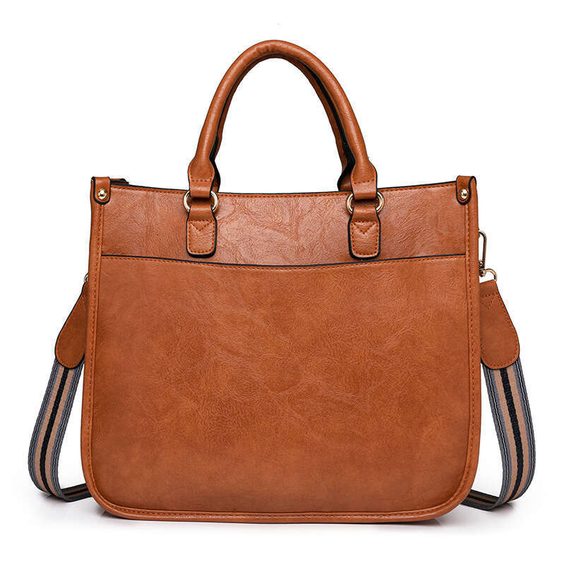 AMZZ Bags 2024 new casual handbag women's briefcase single shoulder crossbody bag