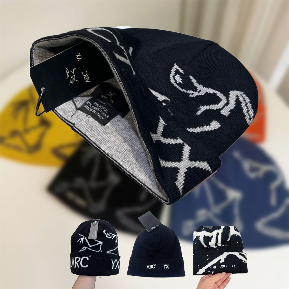 Beanie/Skull Caps Designer beanie For Men And Women Luxury Canadian ARC fashion bird knitted beanie AR same style high quality warm winter hat