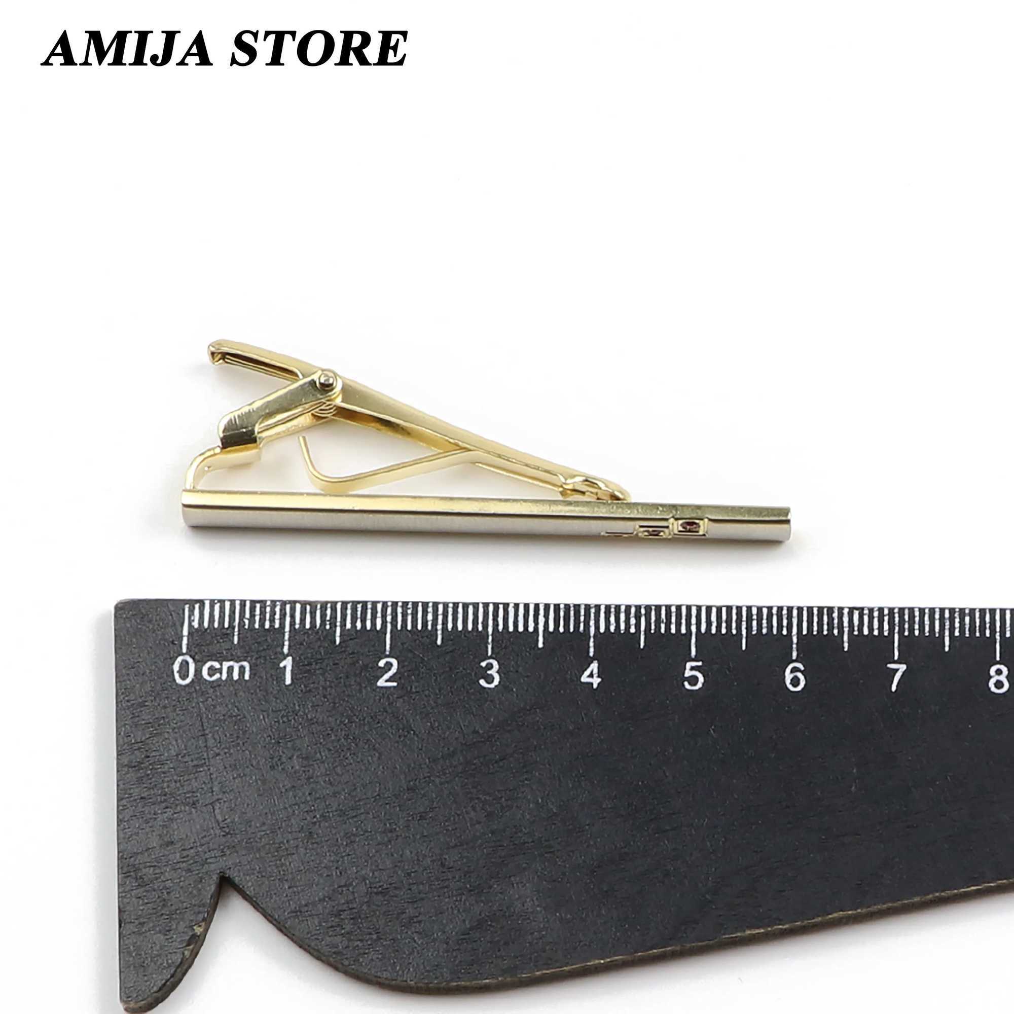 Mens metal gold tie clip used for wedding gifts necklace buckles mens tie clip mens tie clip W240914