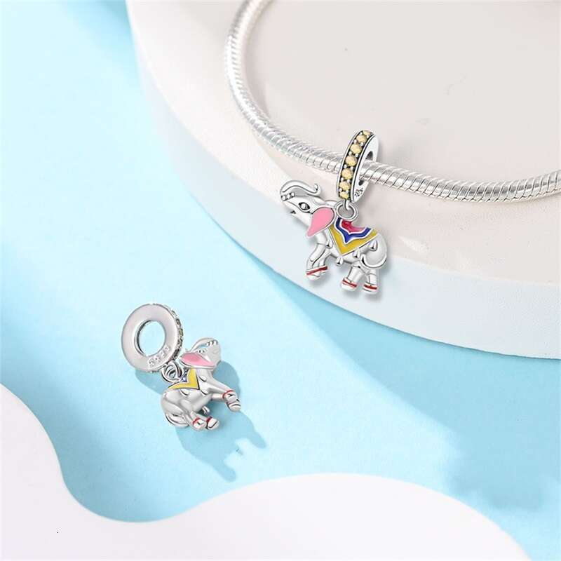 925 Sterling Silver Pyramid Evil Eye Bastet Charms Beads Fit Original Bracelets Fine DIY Party Jewelry