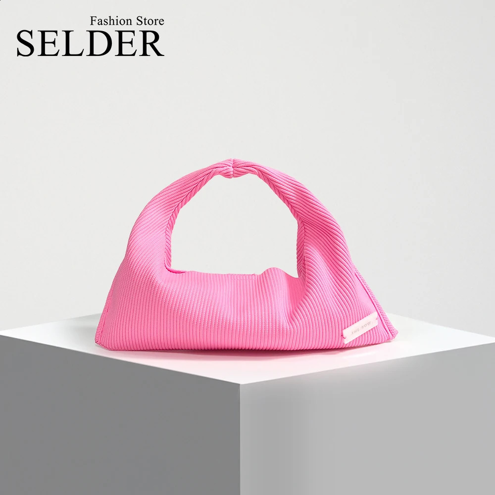 Fashionable trapezoidal homeless ner style handbag knitted canvas casual womens clutch bag 240913