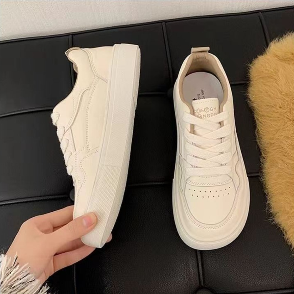 Little White Women Sneakers atillas New Breathable Genuine Leather Women's Casual Sports Board Shoes Sneaker