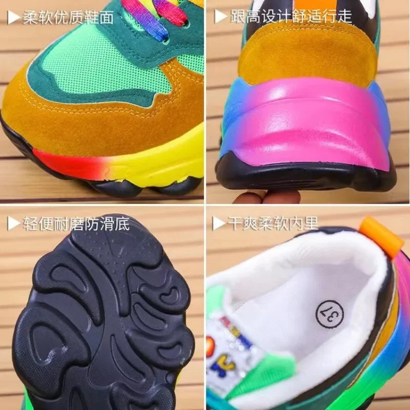 2024 Women Sport Sneaker Tennis Running Shoes Female Casual Platform Fashion Footwear Basket Comfortable Elegant Athletic Trend