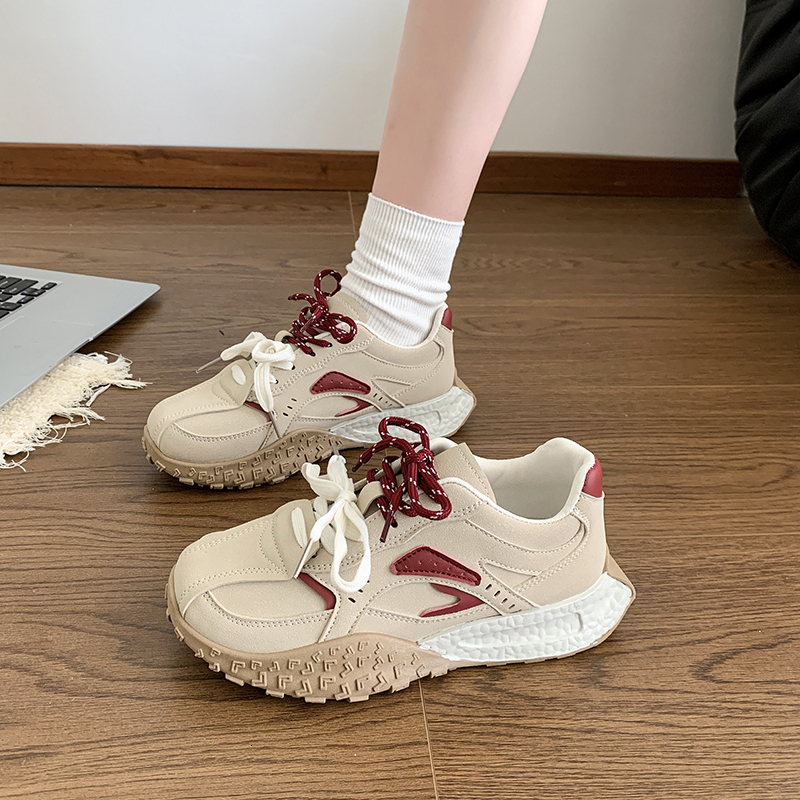 Regg Autumn New Height Increasing Insole Fashion Casual Exercise Dad Women's Shoes