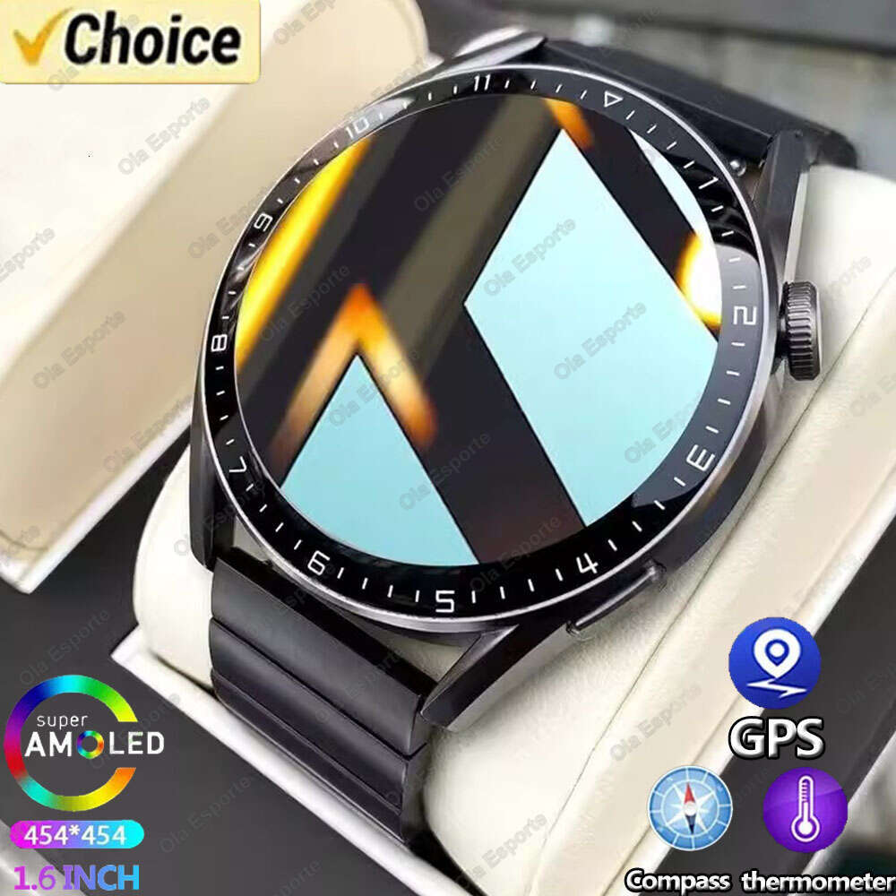 GT4 Pro Smart Watch Men Women AMOLED 420*420 HD Screen Heart Rate Bluetooth Calls Waterproof SmartWatch For Android IOS