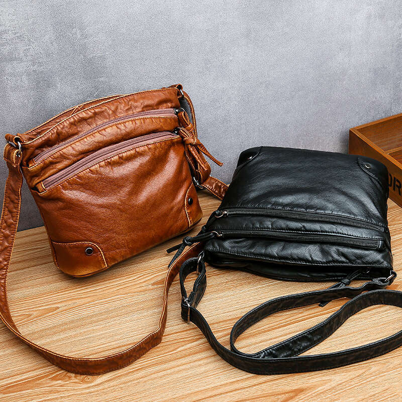 AMZZ Small 2024 New Trend Women's Shoulder Casual Simple Crossbody Bag