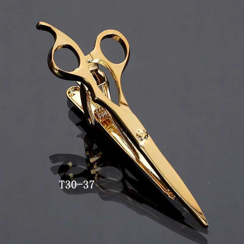 Personalized mens tie clip collar strip mens business wedding party formal tie strip pin mens necklace clip gold wholesale W240914