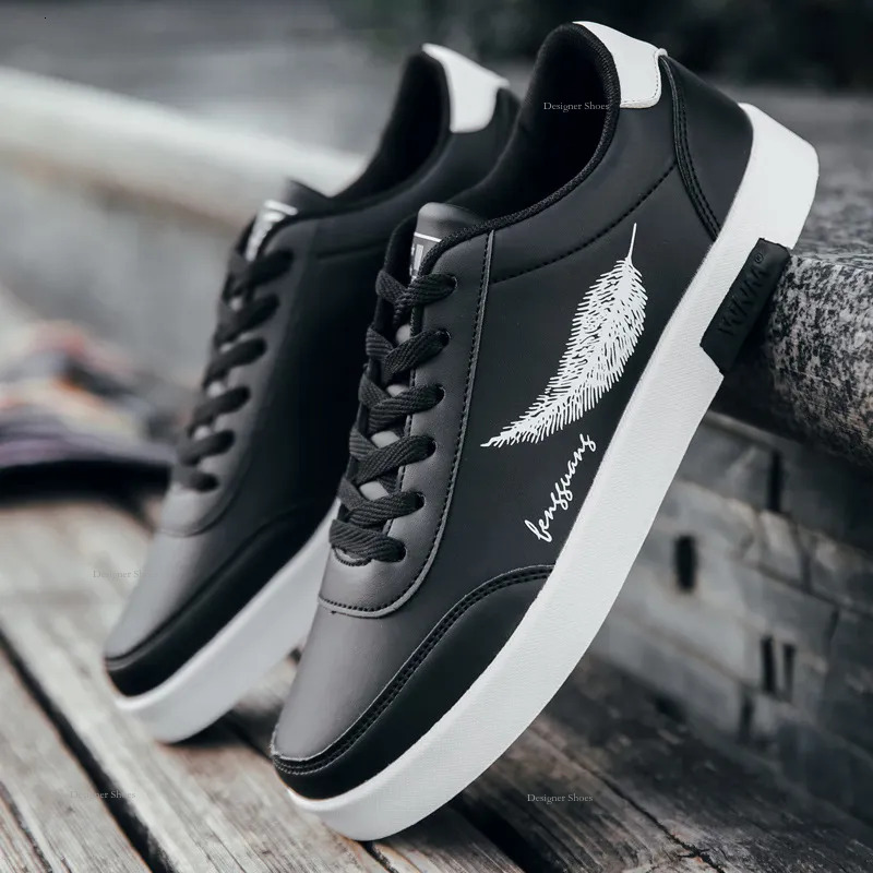 Board New Casual Trendy Wear-Resistant Men's Small White Daily Sports Shoes For Students GAI SR