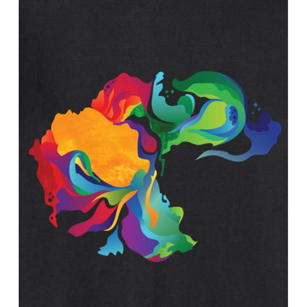 Long Sleeve Shirts for Men sweatshirt Multi Color Art Colorful Festival Gift Sweatshirt Tee Streetwear Casual tops clothes cb