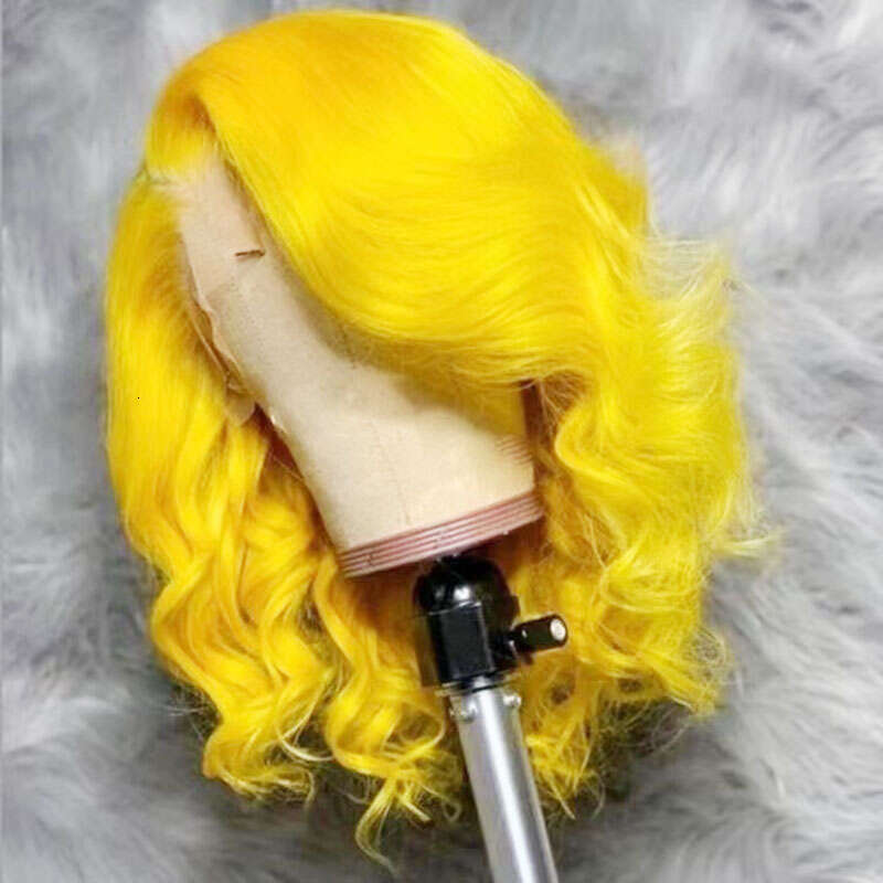 Platinum Blonde Bob For Women Lace Front With Natural Haire Short BOB Wig Daily Use Synthetic Hair