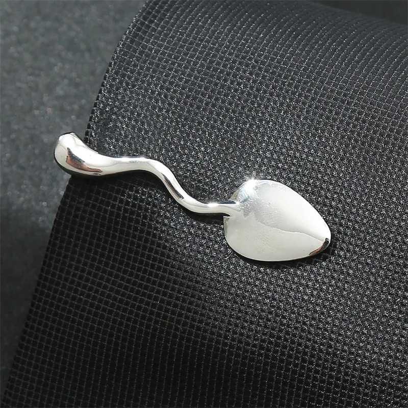 Demonstrator Personality Fashion Tie Clip Mens Formal Clothing Tie Fashion Accessories Collar Clip Gifts W240914