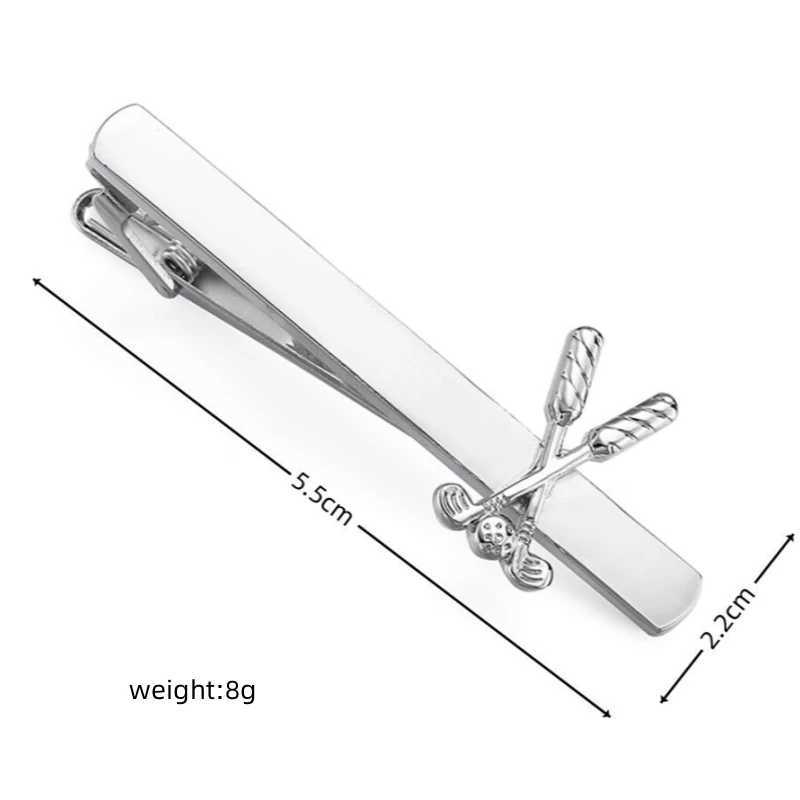Copper material mens business suit tie clip classic style golf tie clip fashionable jewelry wholesale W240914