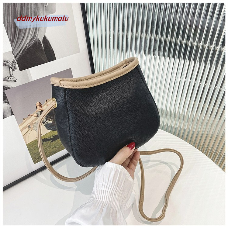New high-end summer bucket for women 2024 Korean style versatile mother and child with casual texture shoulder bag H7.19#15 ddmykukumalu