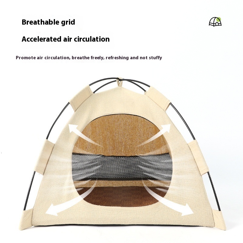 Nest four Seasons universal house pet cat nest Petdog nest summer cool nest autumn and winter warm pet tent tent style cat and dog universal