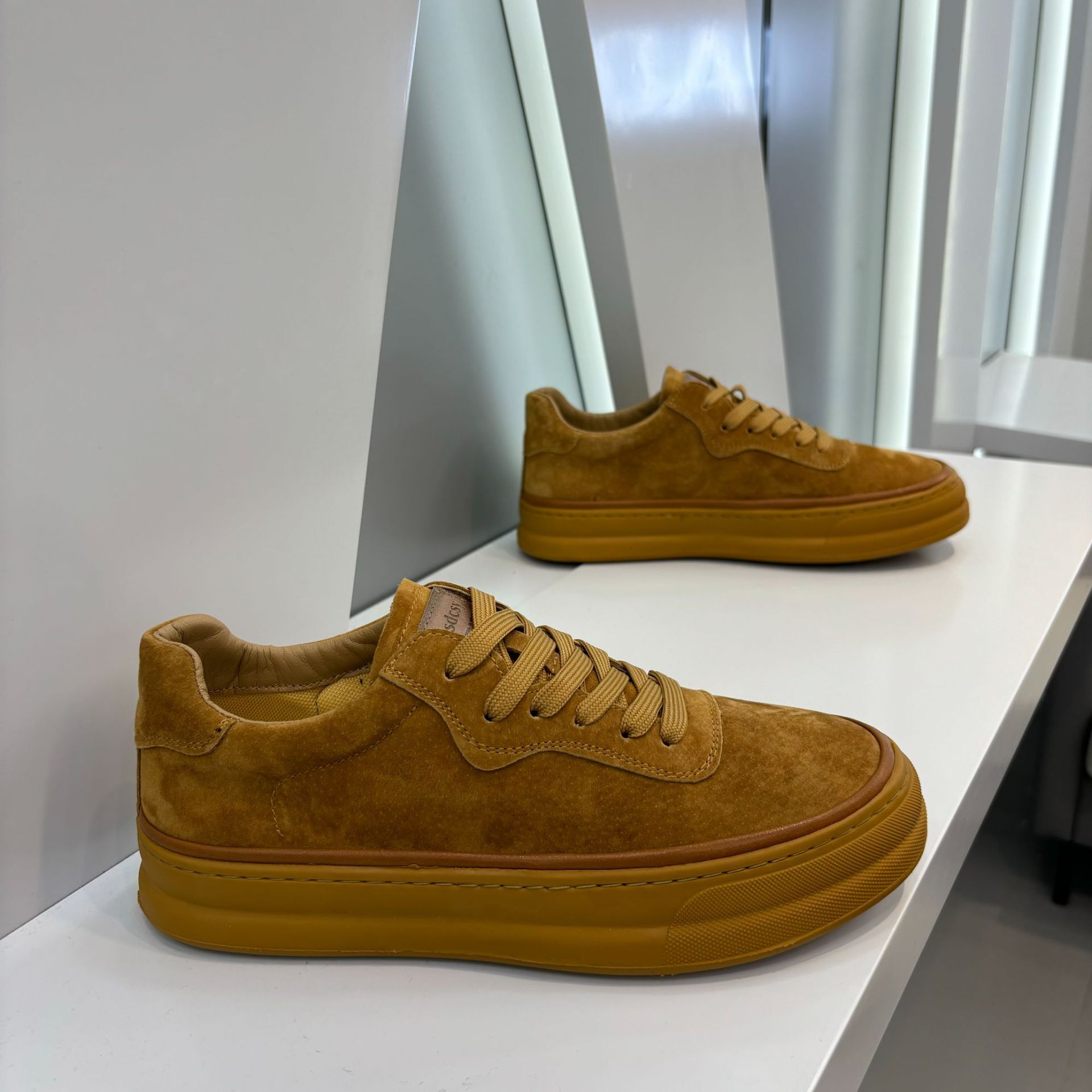 Ddmybear Men's 2024 Spring New Item Leather Versatile Casual Sole Soft Surface Comfortable Board Men's Trendy Shoes Chinese Brand Shoes F915