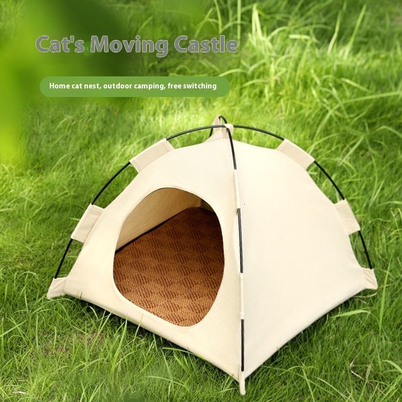 Nest four Seasons universal house pet cat nest Petdog nest summer cool nest autumn and winter warm pet tent tent style cat and dog universal
