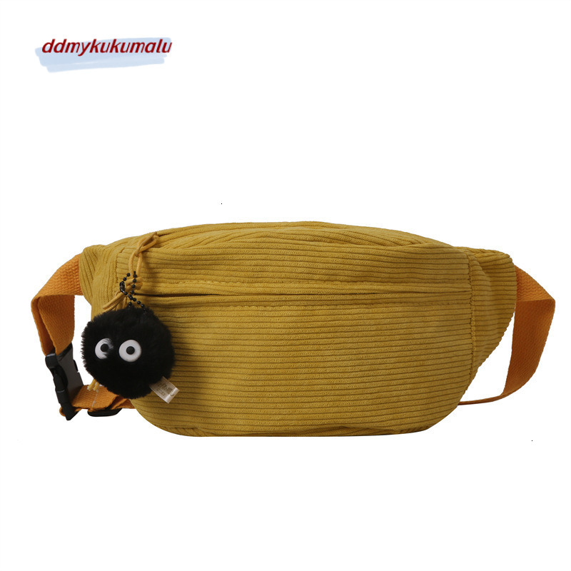 High end for women, 2023 new fashionable autumn and winter crossbody corduroy women's niche chest bag, waist bag H7.20#11 ddmykukumalu