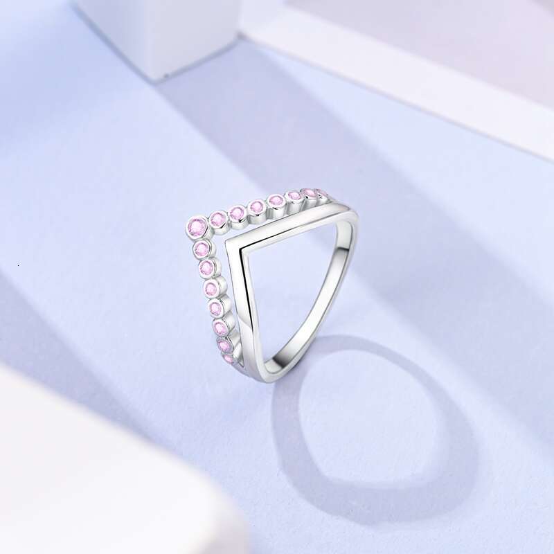 Rings For Women 925 Sterling Silver Sunflower Butterfly V Shaped Irregular Star Zircon Rings Engagement Wedding Party Jewelry