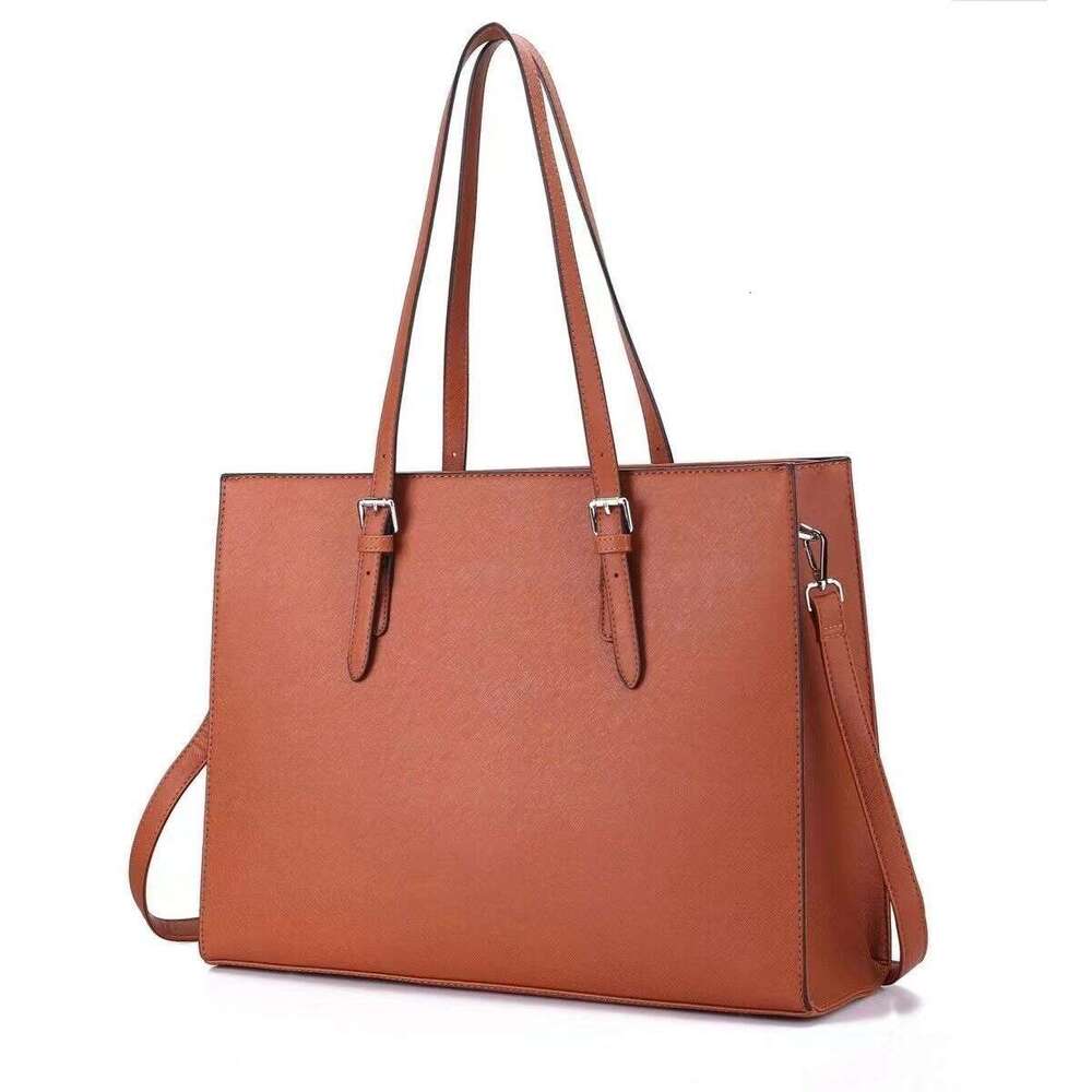 AMZZ Women's fashionable commuting business laptop single shoulder crossbody large bag, multiple colors