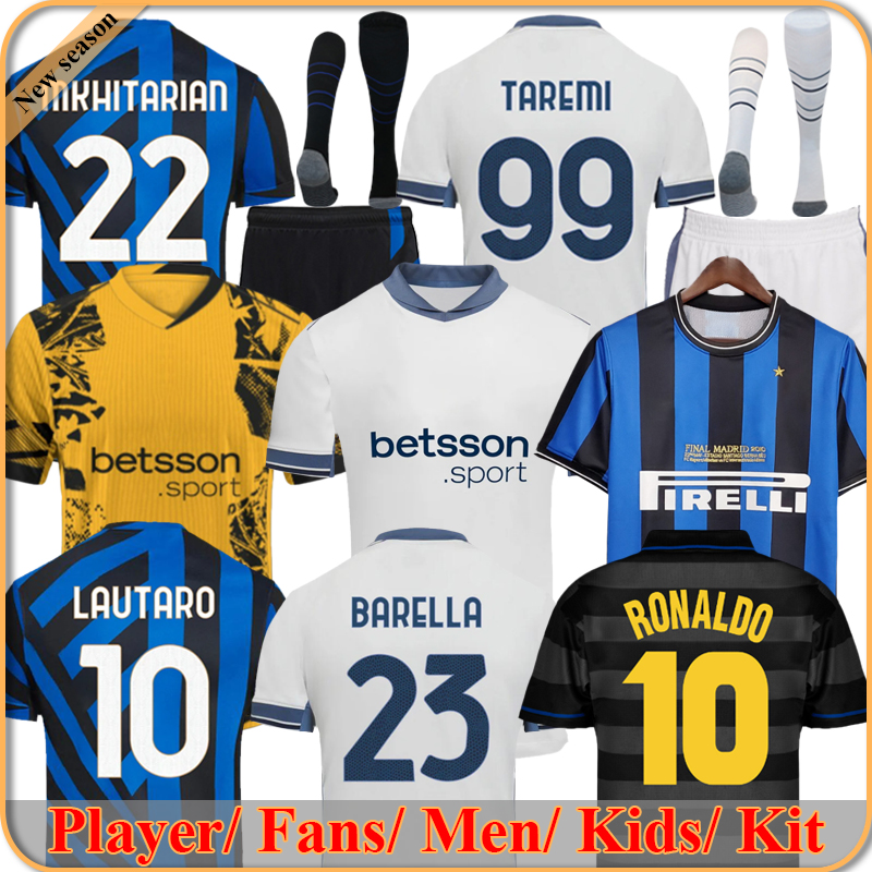 24 25 BASTONI DIMARCO InTer soccer jersey MilAn BARELLA INTERS THURAM S LAUTARO ANNIVERSARY PAVARD 2024 2025 FRATTESI Special shirt CALHANOGLU Men kit Kids equpment