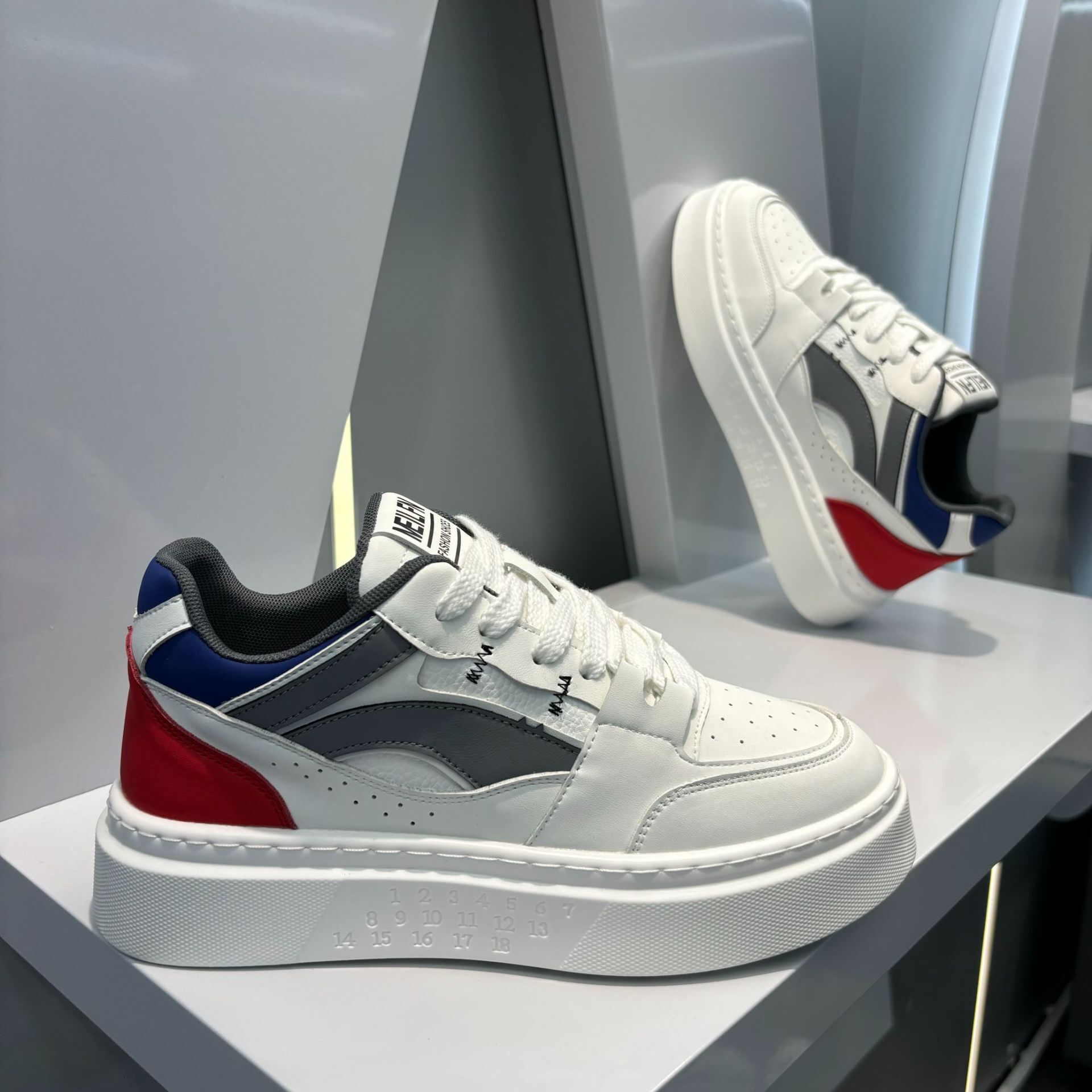 Ddmybear New Autumn Fashion Men's Shoes Versatile Leather Fashionable Comfortable Thick Soled Kwai Heightening Daddy Shoes Chinese Brand Shoes F9