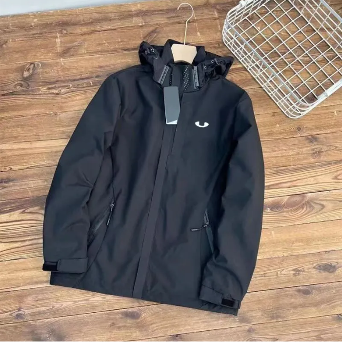 Under Amour Men's Jacket Hooded Windbreaker Flight Jacket Spring And Autumn Fashion Hooded Jacket Sports Windbreaker Casual Winter Sport Under Armor Jacket Ad3