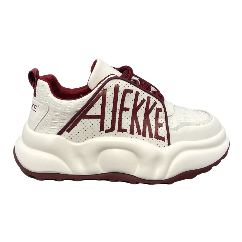 Ddmybear New Autumn High-End Fashion Casual Sports For Men, With Thick Leather Sole And Trendy Dad Shoes That Are Versatile Chinese Brand Shoes F915-1