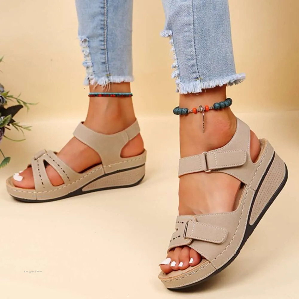 Women 2024 New Soft Women's Sandals Slip On Open Toe Walking Shoes Slipper Party Footwear Female Zapatillas Muje 's per
