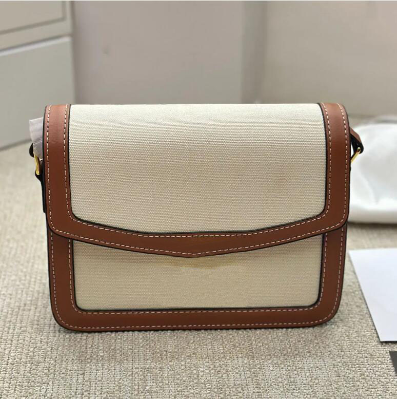 saddle bags triomphes shoulder leather purse crossbody tote bag designer C008