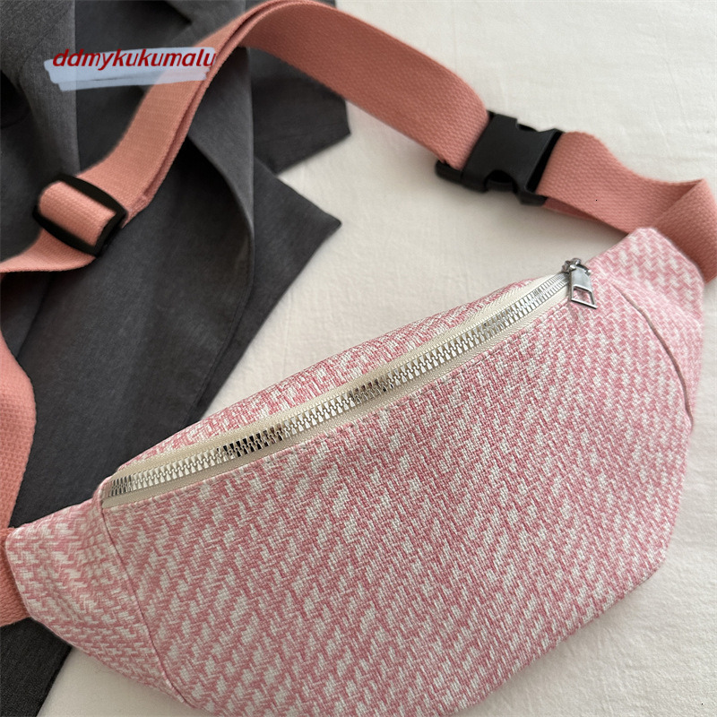 Cute, lightweight, niche crossbody waist ins, fresh, simple, versatile small bag, women's forest style girl chest bag H7.20#9 ddmykukumalu