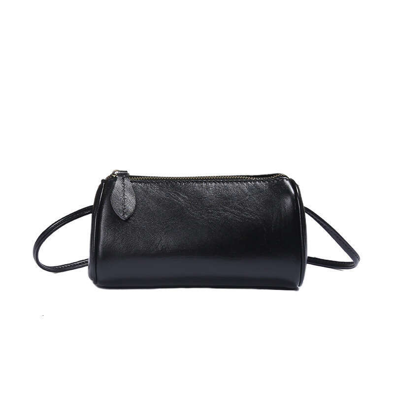 AMZZ Small for women's 2024 new fashionable and exquisite high-end soft leather one shoulder crossbody bag, internet famous small bag