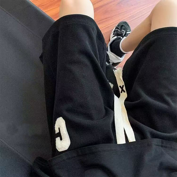 Designer shorts, men's and women's summer, American, retro, casual pants, trend brand loose plus size sports pants, versatile.